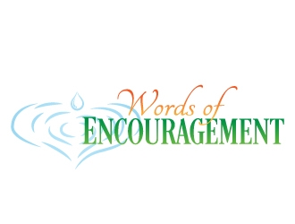 Words Of Encouragement  logo design by jaize