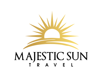 Majestic Sun Travel logo design by JessicaLopes