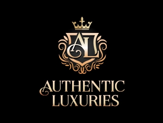 Authentic Luxuries logo design by adm3
