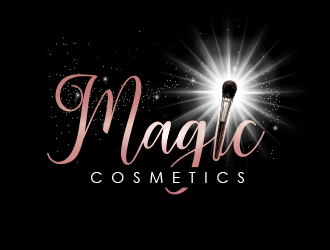 MAJIC Cosmetics  logo design by BeDesign