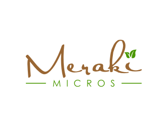 Meraki Micros logo design by asyqh