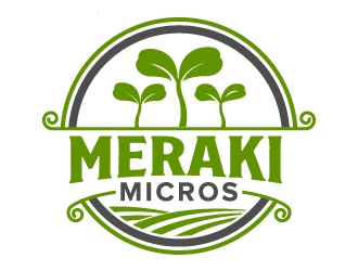 Meraki Micros logo design by jaize