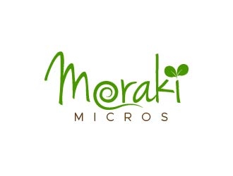 Meraki Micros logo design by usef44