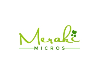 Meraki Micros logo design by aryamaity