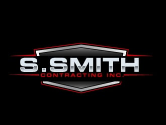 S.Smith Contracting Inc. logo design by AamirKhan