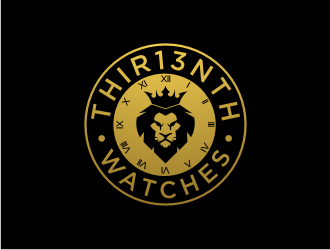 Thir13nth Watches logo design by artery
