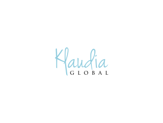 Klaudia Global logo design by haidar
