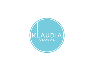 Klaudia Global logo design by alby