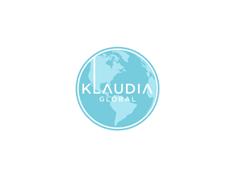 Klaudia Global logo design by alby