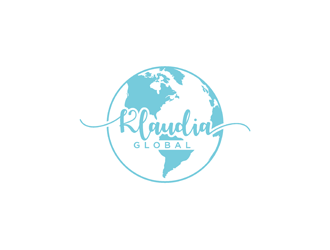 Klaudia Global logo design by alby