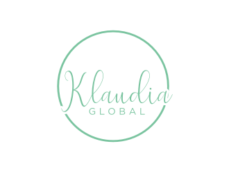 Klaudia Global logo design by bricton