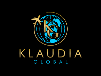 Klaudia Global logo design by GemahRipah