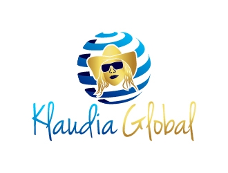 Klaudia Global logo design by mewlana