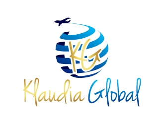 Klaudia Global logo design by mewlana