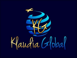 Klaudia Global logo design by mewlana