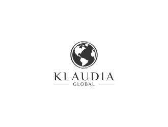 Klaudia Global logo design by haidar