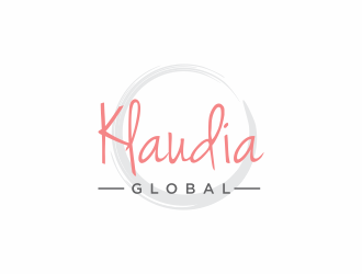 Klaudia Global logo design by hopee