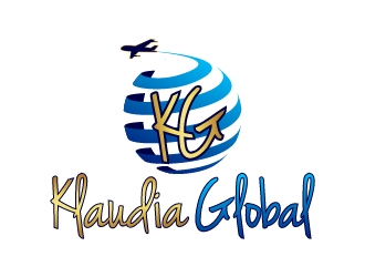Klaudia Global logo design by mewlana