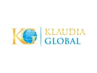 Klaudia Global logo design by wa_2