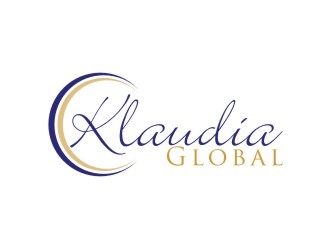 Klaudia Global logo design by Diancox