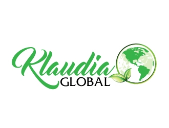 Klaudia Global logo design by AamirKhan