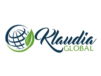 Klaudia Global logo design by AamirKhan