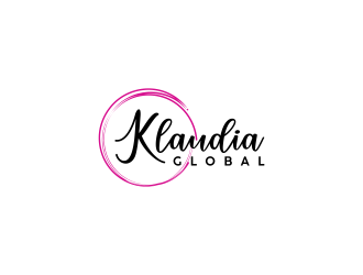 Klaudia Global logo design by RIANW