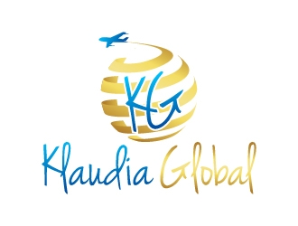 Klaudia Global logo design by mewlana