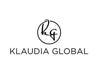 Klaudia Global logo design by puthreeone