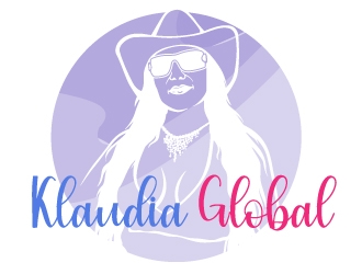 Klaudia Global logo design by Suvendu