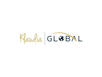 Klaudia Global logo design by haidar
