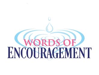 Words Of Encouragement  logo design by jaize
