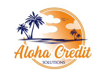 Aloha Credit Solutions logo design by Greenlight