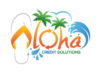 Aloha Credit Solutions logo design by sanu