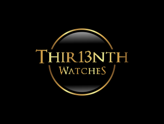 Thir13nth Watches logo design by akhi