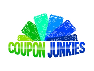 Coupon Junkies logo design by Roma