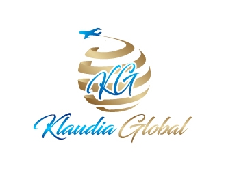 Klaudia Global logo design by mewlana