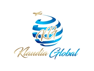 Klaudia Global logo design by mewlana