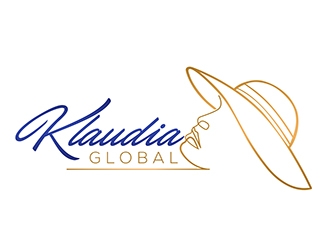 Klaudia Global logo design by SteveQ