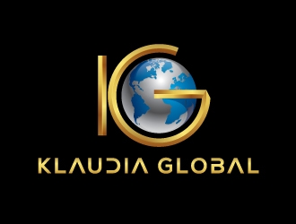 Klaudia Global logo design by sanu