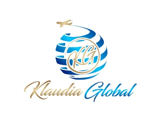 Klaudia Global logo design by mewlana