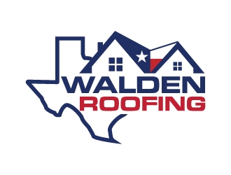 Walden Roofing logo design by moomoo