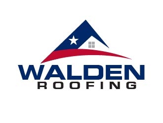 Walden Roofing logo design by Sorjen