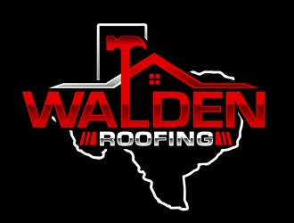 Walden Roofing logo design by DreamLogoDesign
