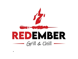 Red Ember logo design by Project48