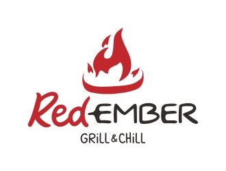 Red Ember logo design by pujanggadesain