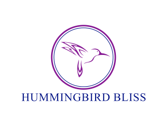 Hummingbird Bliss logo design by scolessi