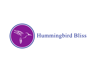 Hummingbird Bliss logo design by scolessi