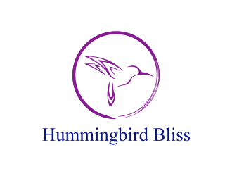 Hummingbird Bliss logo design by scolessi