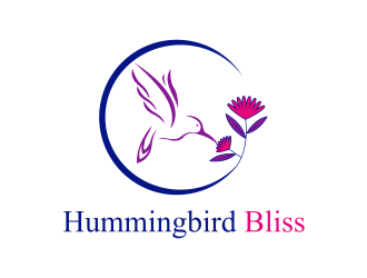 Hummingbird Bliss logo design by scolessi